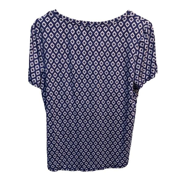 Jaclyn Smith Intimates Geometric Abstract Art Sleep Shirt Size Large - Picture 2 of 7